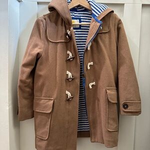 Mini Boden Duffle Toggle Coat 9-10